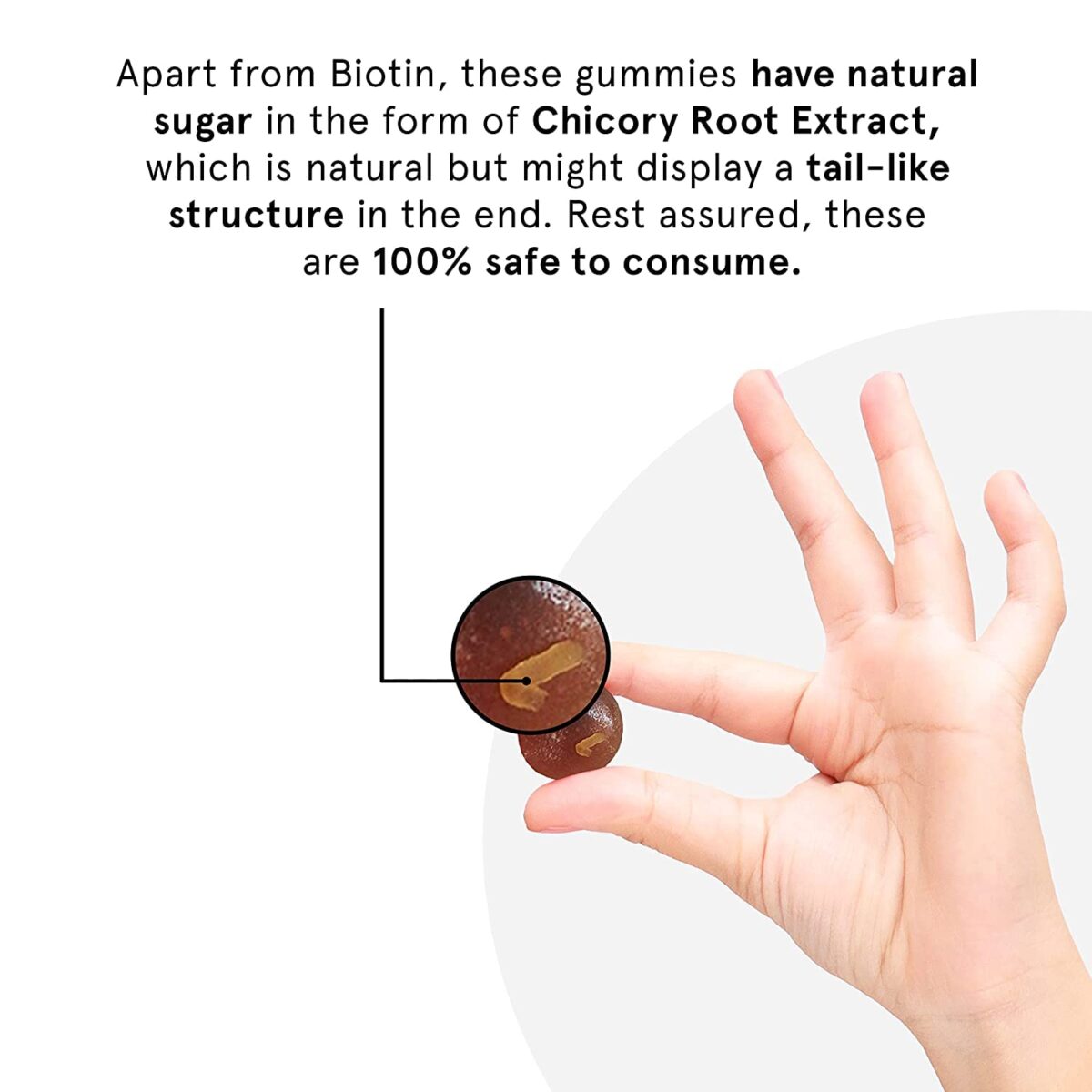 Man Matters Biotin Hair Gummies 60 Days Pack With Biotin, Vitamin A, C, E, Zinc & DHT Blocker Added Sugar Keeps Hair Healthy & Strong Strawberry Flavored100% Vegetarian 60 Gummies .7 Man Matters Biotin Hair Gummies | 60 Days Pack | With Biotin, Vitamin A, C, E, Zinc & DHT Blocker | Added Sugar | Keeps Hair Healthy & Strong | Strawberry Flavored |100% Vegetarian | 60 Gummies - Image 7