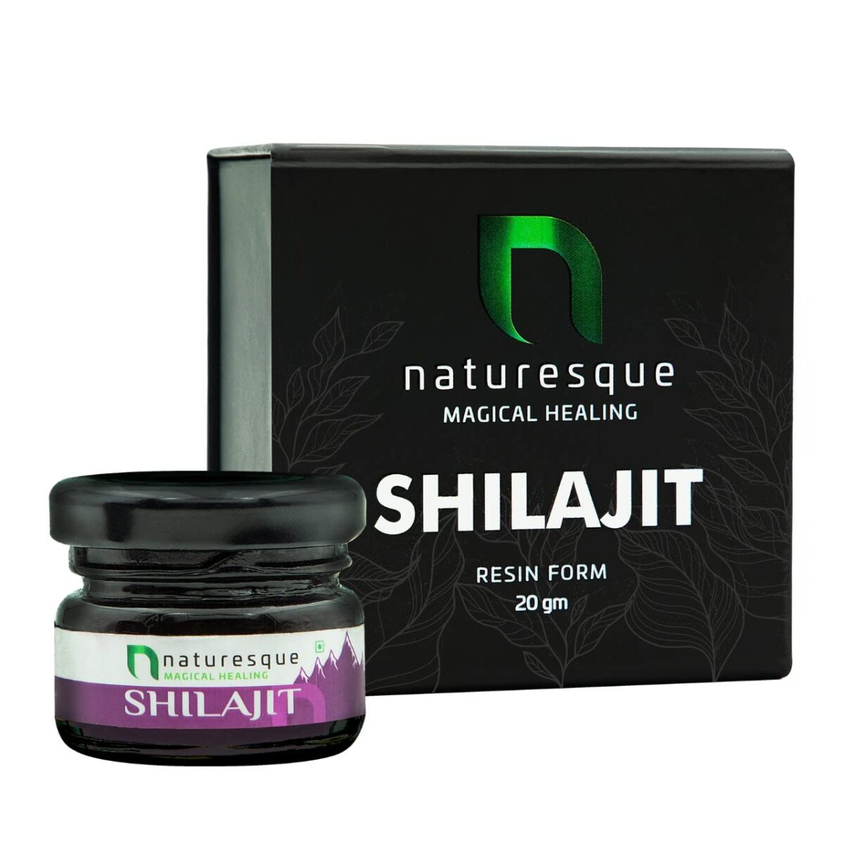 Naturesque Ayurvedic Pure Original Himalayan Shilajit Resin – The Ultimate Performance Booster for Men and Women, Enhancing Strength and Stamina - 20g - Image 1
