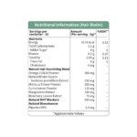 Neuherbs Plant Based Hair Biotin 10000mcg Supplement with DHT-Blocker & Omega-3 | Sesbania, Hibiscus, Rosemary extract, and black pepper | For Hair Growth , Hair Fall Control - 125 g ( Powder ) | Blackberry Flavoured / Great Taste - Image 2