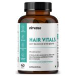 Nirvasa Hair Vitals DHT Blocker with Biotin Tablets with Beta-Sitosterol & Stinging Nettle Root Extract | Hair Vitamins for Men & Women - 60 Tablets Set of 1 - Image 2