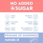 Nutrabud Biotin Hair Gummies For Women, Men | No Added Sugar | For Healthy Hair Growth, Skin Glow & Strong Nails | Strawberry Flavor Vegan Gummy Bear Supplement - 60 Count (Pack of 1) - Image 6