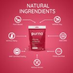 PURNA GUMMIES Biotin Gummies Strong Hair, Glowing Skin, Reduce Hair fall with Delicious Cranberry Flavoured Gummies 30 count - Image 6
