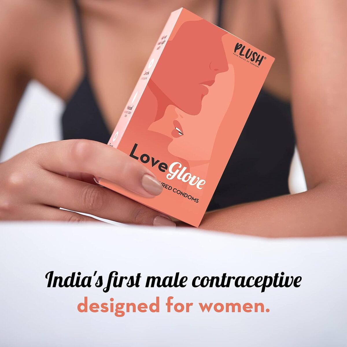 Plush LoveGlove 3 in 1 Multi Textured Condoms for Men, Unflavoured - 10 Count .2 Plush LoveGlove 3 in 1 Multi Textured Condoms for Men, Unflavoured - 10 Count | Made From Naturally Sourced Latex For Sensitive Skin | Designed For Comfortable Fit, No Benzocaine, Vegan - Image 5