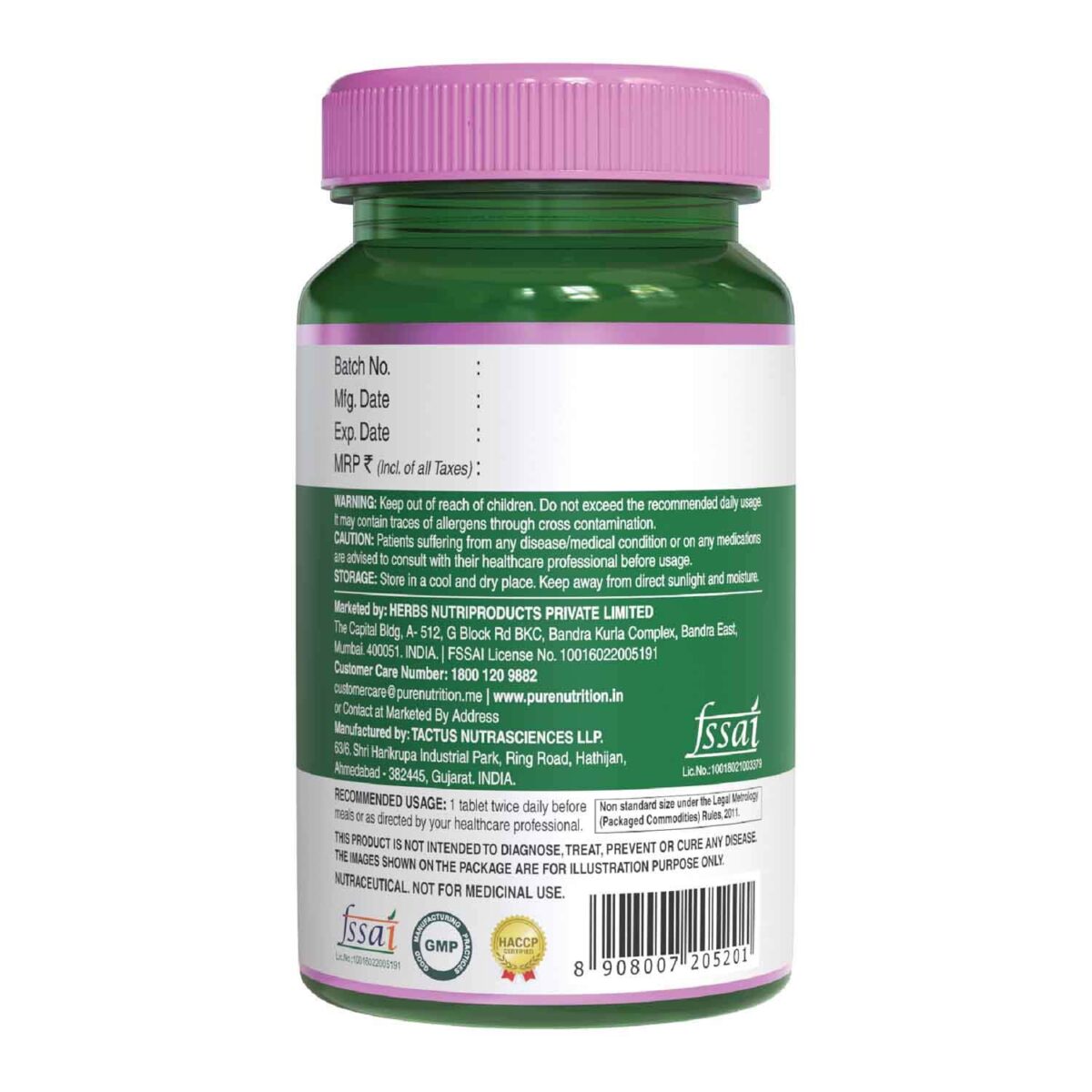 Pure Nutrition Naturals Biotin 10000 mcg from Natural Sesbania Extracts for Healthy Hair, Skin & Nails | Reduce Hair Fall | Improve the Energy Level - 60 Veg Tablets - Image 8