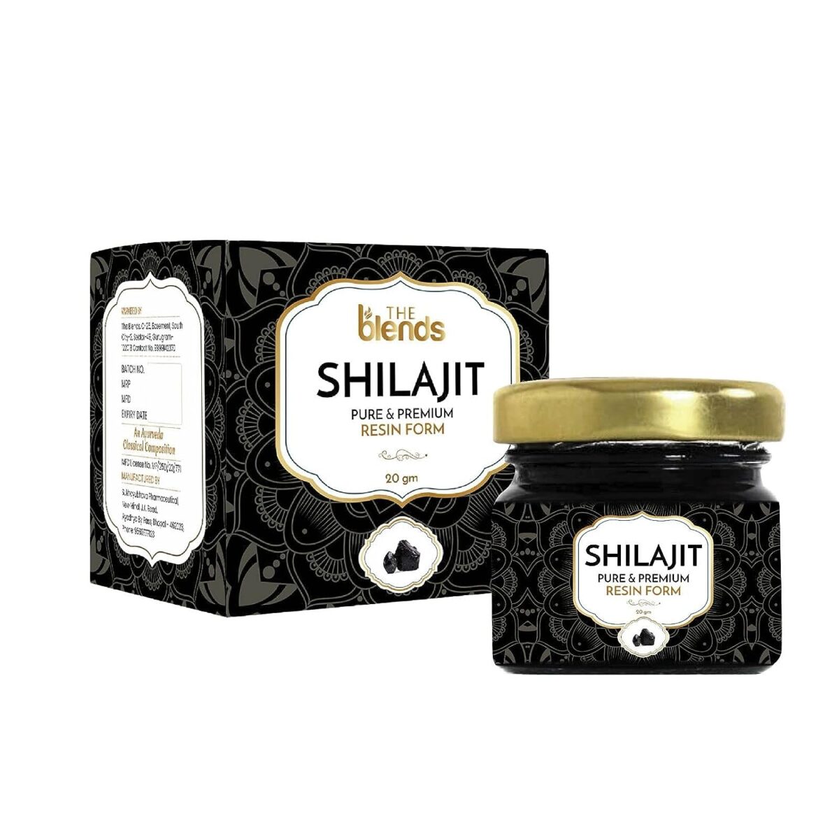 The Blends Shilajit Resin, Pure Shilajeet for Men & Women, Count 20 gm - Image 1