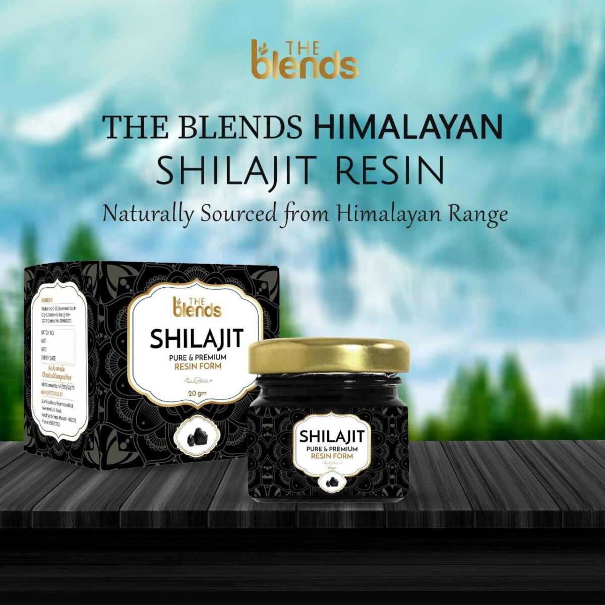 The Blends Shilajit Resin, Pure Shilajeet for Men & Women, Count 20 gm - Image 2
