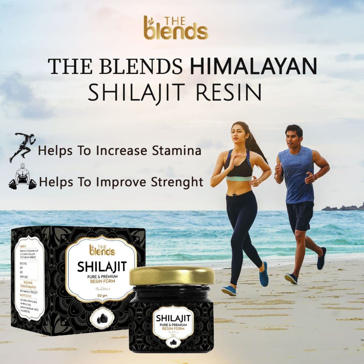 The Blends Shilajit Resin, Pure Shilajeet for Men & Women, Count 20 gm - Image 3