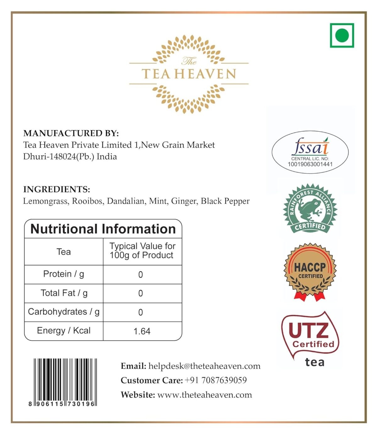 The Tea Heaven | Tea Gift - Detox Herbal Tea(Wellness Tea)| Tea Gift Pack- Anti-toxicant-100% Organic Ingredients- 100 Grams(50 Cups) - Image 6