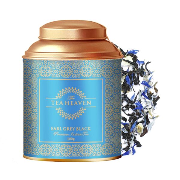 The Tea Heaven | Tea Gift - Earl Grey Black Tea | Tea Gift Pack -100% Natural ingredients- 100 grams (50 cups)