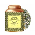 The Tea Heaven | Tea Gift - Lemongrass Green Tea-Helps in Digestion- 100% Natural Ingredients- 100 Grams (50 Cups)