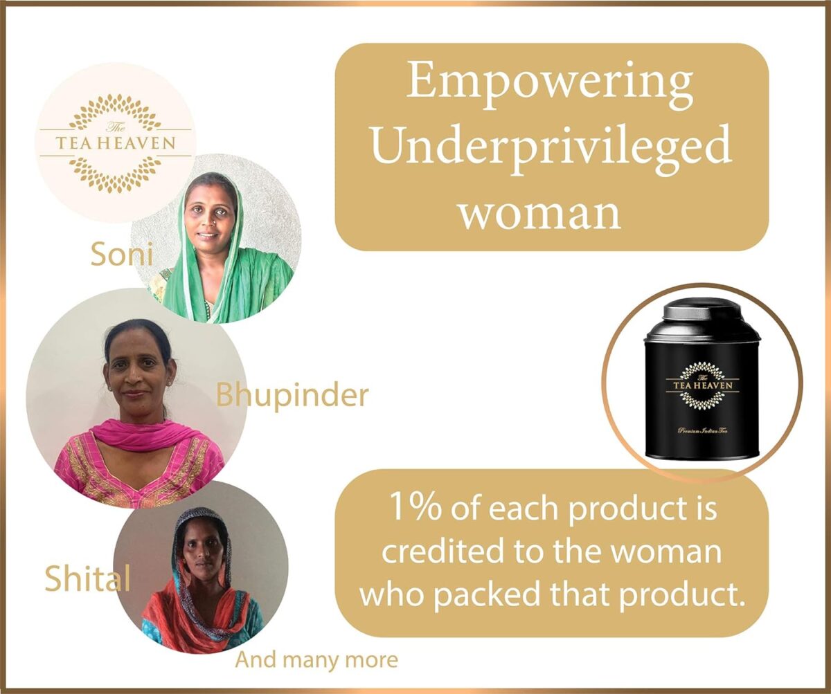 The Tea Heaven | Tea Gift - Organic Pure Chamomile Flowers- 50g - Promotes Sleep and Reduces Anxiety - Image 5