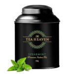 The Tea Heaven | Tea Gift - Spearmint tea PCOS/PCOD Relief Herbal Tea 50g- Helps Acne, Unwanted Facial Hair Growth, Hair Loss