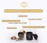 The Tea Heaven | Tea Gift - Stress Relief Lavender Tea(Wellness Tea) | Tea Gift Pack-Promotes Better sleep-100% Organic Ingredients- 50 Grams (25 Cups) - Image 4