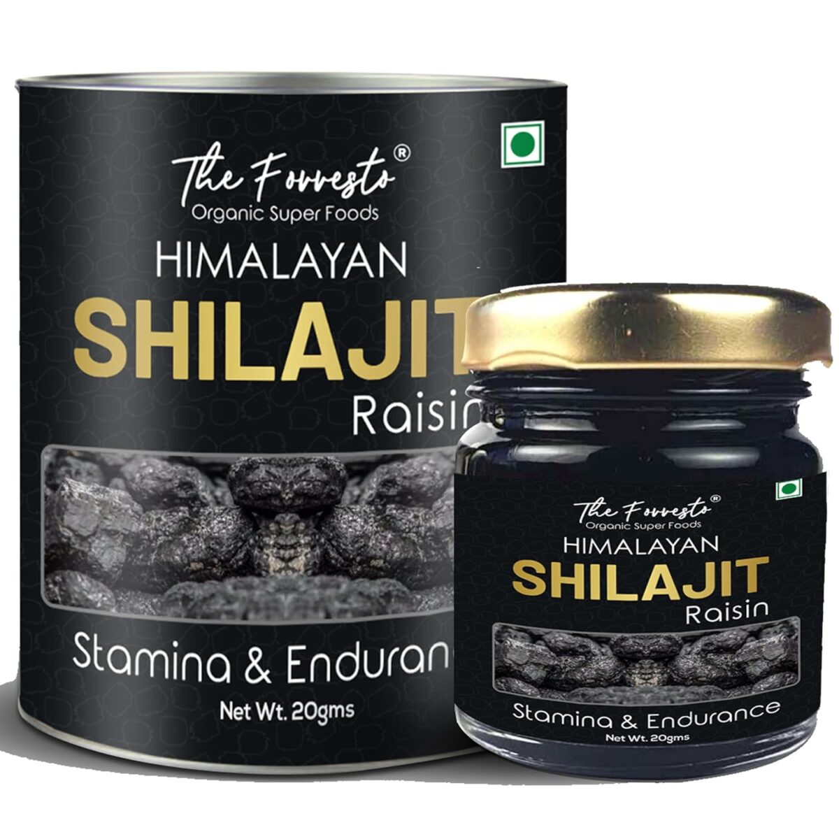 TheForresto Himalayan Shilajit Original/Shilajeet Resin - For Endurance and Stamina, Supports Muscle & Bone Strength (Men & Women) (20 Gms Pack) - Image 1
