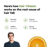 Traya Hair Vitamins Capsules, Natural DHT Blocker & Biotin Capsules for Hair Growth, Hair Fall Control, Contains 12 mcg Biotin, Vitamin, Iron, Omega 3 & Bhringraj (30 Multivitamins for Hair) - Image 3