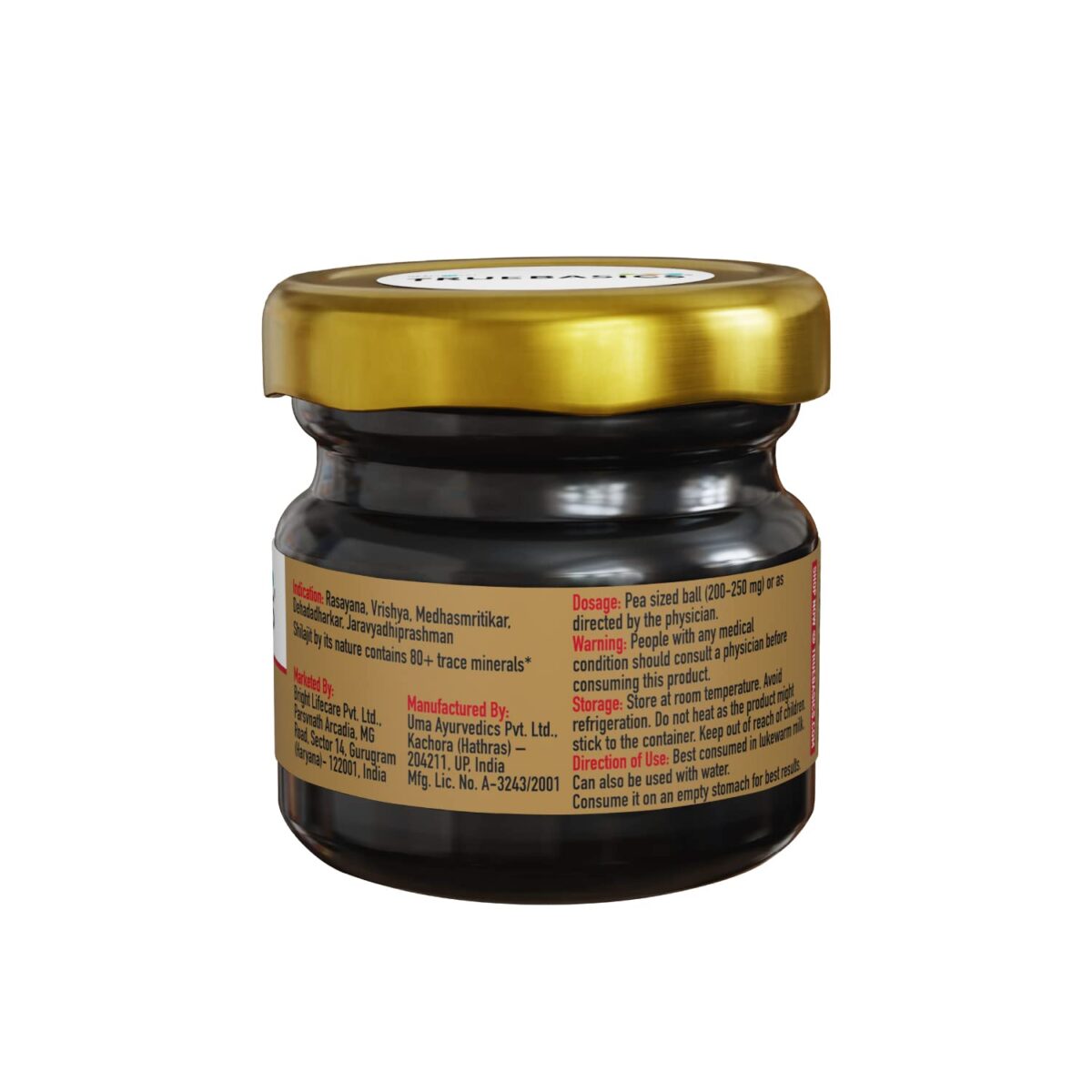 TrueBasics Shilajit Resin, with 80+ Trace Minerals, for Immunity, 10 g 5 TrueBasics Shilajit Resin, with 80+ Trace Minerals, for Immunity, 10 g - Image 5