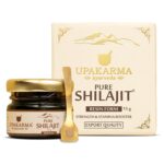 UPAKARMA Ayurveda 100% Ayurvedic, Original and Pure Shilajit/Shilajeet Resin Form to Boost Performance, Power, Stamina, Endurance, Strength and Overall Wellbeing For Men and Women - 15g