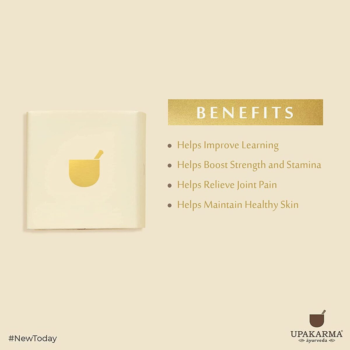 UPAKARMA Premium Ayurvedic Pure and Natural Shilajit Gold Resin with Pure Gold Dust Helps Boost Immunity, Energy, Strength, Stamina, and Overall Health - 20 Grams Shilajeet - Image 4