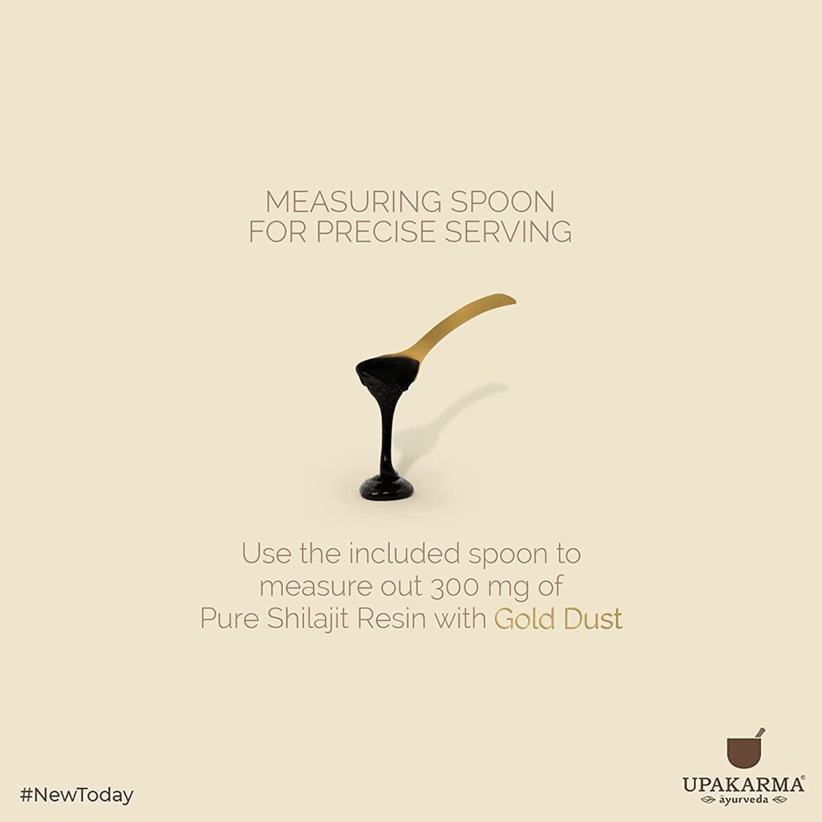 UPAKARMA Premium Ayurvedic Pure and Natural Shilajit Gold Resin with Pure Gold Dust Helps Boost Immunity, Energy, Strength, Stamina, and Overall Health - 20 Grams Shilajeet - Image 6