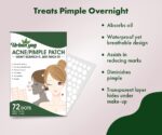 Urban Yog Acne Pimple Patch - Invisible Facial Stickers Cover With 100% Hydrocolloid, Pimple Patches For Face (72 Dots) - Image 3