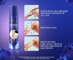 Urban yog Hair Removal Cream Spray for Women | Painless Body Hair Removal Spray (200 ML, Tulip (Blue) - Image 5
