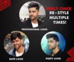 UrbanGabru Rebel Hair Styling Clay Wax for Men | Strong Hold | Matte Finish | 100 Times Re-Styleable with Keratin (Safe & Natural) - 85 gm - Image 2