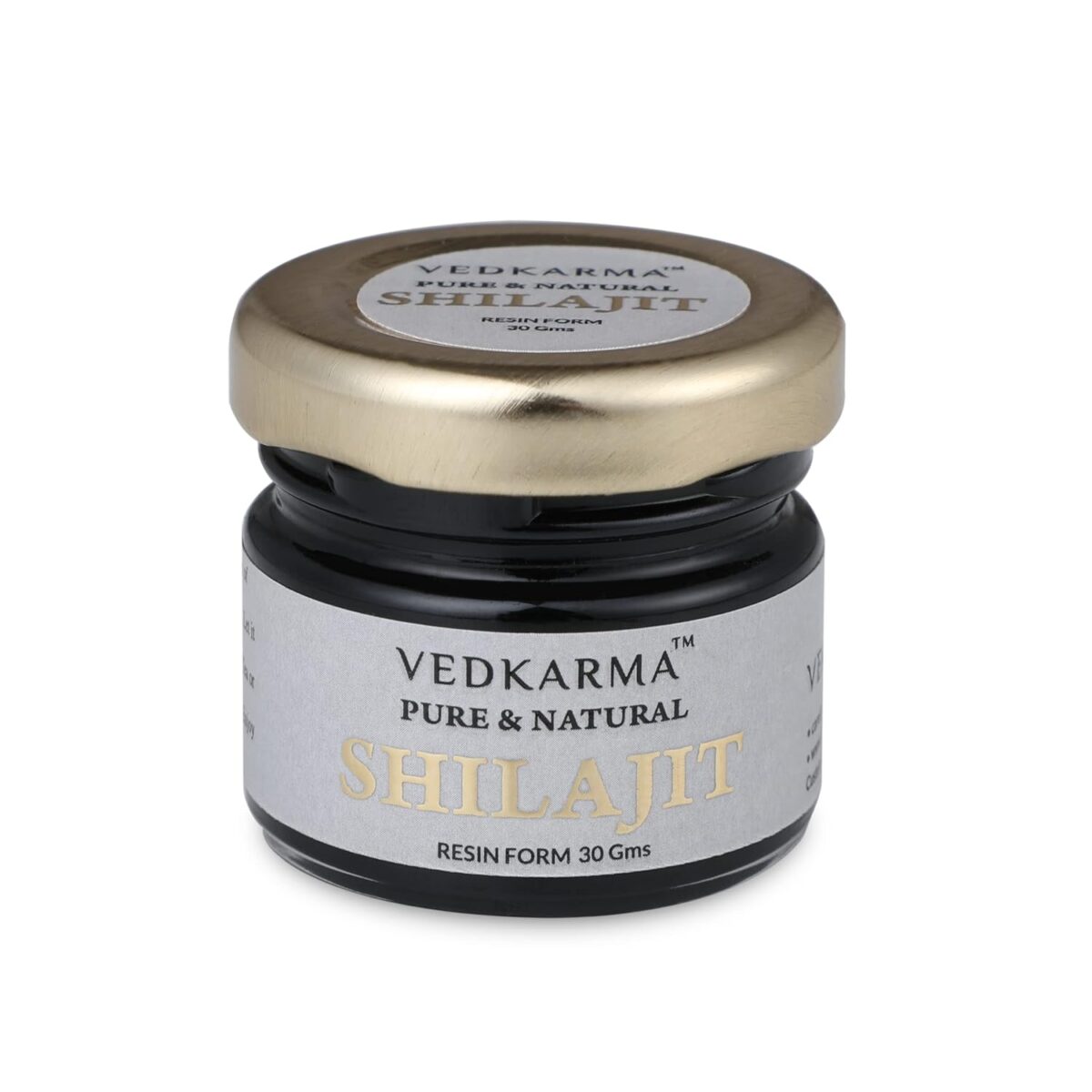 VEDKARMA Pure Himalayan Shilajit Resin Form For Strength, Stamina, Energy & Immunity (30 Gm) - Image 1