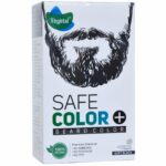 Vegetal Organic Chemical free Beard Hair Dye For Men - soft Black color - 25gm