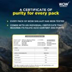 WOW Life Science Pure Himalayan Shilajit/Shilajeet Resin Powered by Ashwagandha - 20g | Guaranteed 75%+ Fulvic Acid | Enhance Strength, Stamina & Immunity | Contains Lab Certificate | 100% Ayurvedic - Image 6