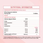 Zingavita Advanced Biotin Tablets | Boosts Keratin Production, Reduce Hair Fall and Promote Hair Growth with Natural Sesbania Agati Leaf Extract & Hair Vitamins (Biotin, Vitamin C, Vitamin E & Zinc) for Healthy Hair, Skin & Nails For Both Men & Women (60 Tablets) - Image 2
