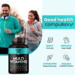 Zingavita Multivitamin Tablets with Probiotics & Prebiotics (120 Count)|With 43 Vitamins & Minerals|Supplement with Vitamin B12, C, D, E, Zinc & Biotin |Vegetarian Multivitamin Tablet for Men & Women - Image 4