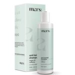 mars by GHC Anti Hair Fall Hair Shampoo, Prevents Hairfall & Promotes Stronger Hair Growth, Powered With Aloe Vera, Argan Oil & Caffeine | Paraben, SLS & Sulphate Free (200 ml