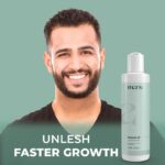 mars by GHC Beard Growth Oil - 200 ml (Pack of 1) | Promotes Thicker Beard Growth, Powered With Onion Oil, Bhringraj Oil, Tea Tree Oil & 20 Natural Ingredients | Paraben, SLS & Sulphate Free - Image 8