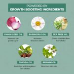 mars by GHC Beard Oil Combo, Beard Oil (200 ml), Beard Comb, Promotes Beard Growth, Neem Wooden Comb For Perfect Beard Shape and Styling | Paraben, SLS & Sulphate Free (Set of 2) - Image 3