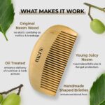 mars by GHC Beard Oil Combo, Beard Oil (200 ml), Beard Comb, Promotes Beard Growth, Neem Wooden Comb For Perfect Beard Shape and Styling | Paraben, SLS & Sulphate Free (Set of 2) - Image 5