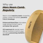 mars by GHC Beard Oil Combo, Beard Oil (200 ml), Beard Comb, Promotes Beard Growth, Neem Wooden Comb For Perfect Beard Shape and Styling | Paraben, SLS & Sulphate Free (Set of 2) - Image 7