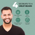 mars by GHC Beard Oil Combo, Beard Oil (200 ml), Beard Comb, Promotes Beard Growth, Neem Wooden Comb For Perfect Beard Shape and Styling | Paraben, SLS & Sulphate Free (Set of 2) - Image 9