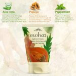 moha: Foot Cream For Rough, Dry and Cracked Heel, Feet Cream For Heel Repair With Benefits Of Aloe Vera, Papaya & Peppermint (50 ML) - Image 4