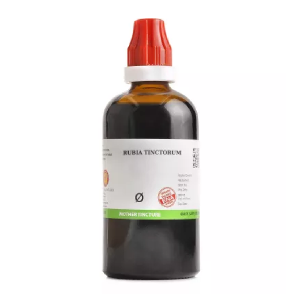 BJain Rubia Tinctorum 1X (Q) Mother Tincture (100ml) For Kidney Care