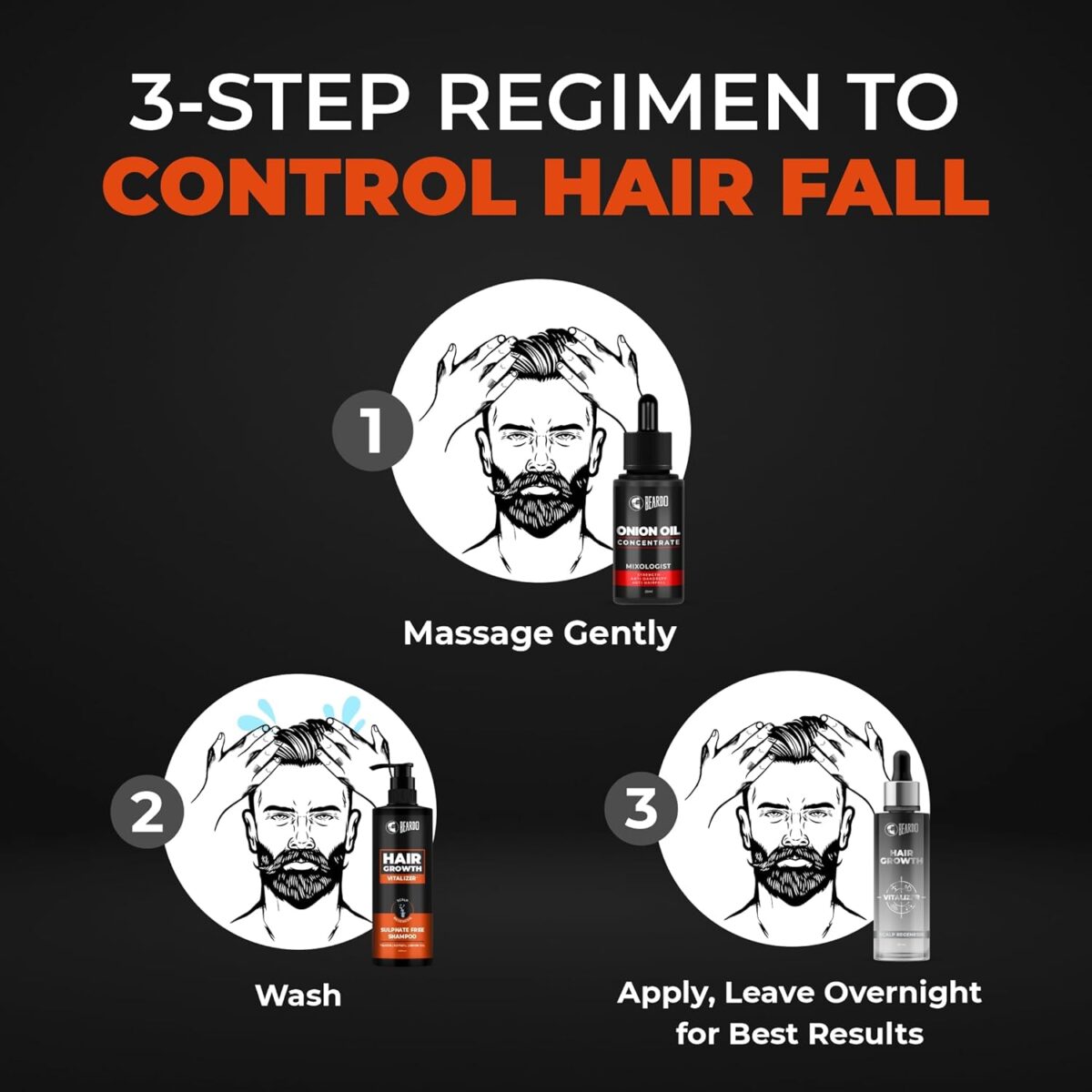 Beardo Hair Growth Vitalizer Shampoo | Shampoo for Men | Sulphate and Paraben Free Shampoo | 200 ml - Image 6