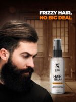 Beardo Hair Serum | Serum for men | Serum for hair smoothing | Argan Oil & Almond Oil | Adds Shine | Daily use| For All Hair Types | Frizz free hair | 50 ml - Image 7