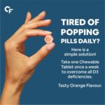 Carbamide Forte Vitamin D3 60000 IU - Chewable Cholecalciferol Vitamin D Supplement for Women & Men - 40 Tablets - Image 6