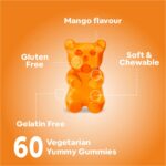 Carbamide Forte Vitamin D3 K2 B12 - Gummies for Women, Men & Kids - 60 Veg Gummies - Image 5