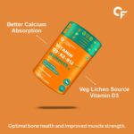 Carbamide Forte Vitamin D3 K2 B12 - Gummies for Women, Men & Kids - 60 Veg Gummies - Image 6