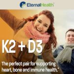 EternalHealth Vitamin D3 with K2 as MK-7 - Vitamin D & K Complex - Vitamin D3 & K2 as MK-7 - (120 Vegetable Capsules) - Image 4