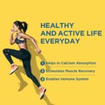 HealthKart HK Vitals Vitamin D3 (2000 IU), with Sunflower Oil, Promotes Calcium Absorption, Bone Health, Muscle Strength & Immunity, 60 Vitamin D Capsules - Image 5