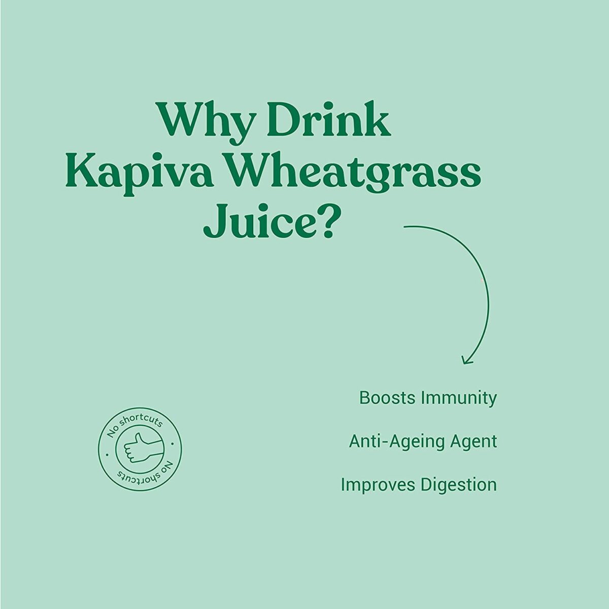 kapiva Wheatgrass Juice 1L For Digestive System - Image 5
