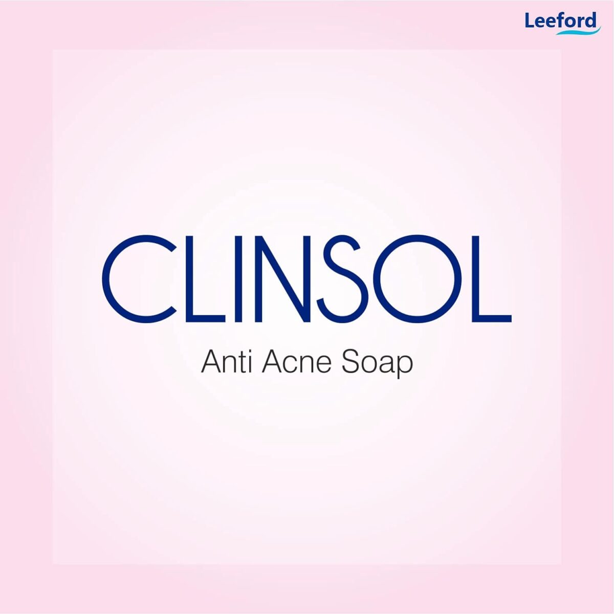 Leeford Clinsol Anti Acne Soap (75gm) For Acne, Pimples - Image 2