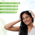 Mamaearth Eggplex Shampoo, For Strong Hair, With Egg Protein & Collagen, For Strength And Shine - (250 Ml) - Image 3