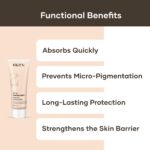 Mars by GHC Broad Spectrum UVA & UVB Protection Anti-Pollution Sunscreen Cream SPF 50, PA++, No white cast, SLS-Free, Paraben-Free, 100% Vegan - (50gm) - Image 3